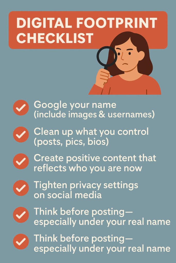 Digital Footprint Checklist